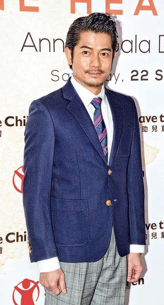 徐子淇鼓励追生多一个 郭富城点头似暗示再为人父