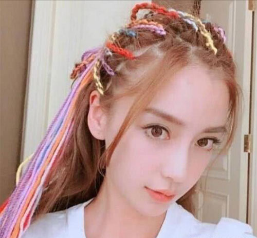 当明星变换发色:林允儿像洋娃娃,杨幂却像变了个人